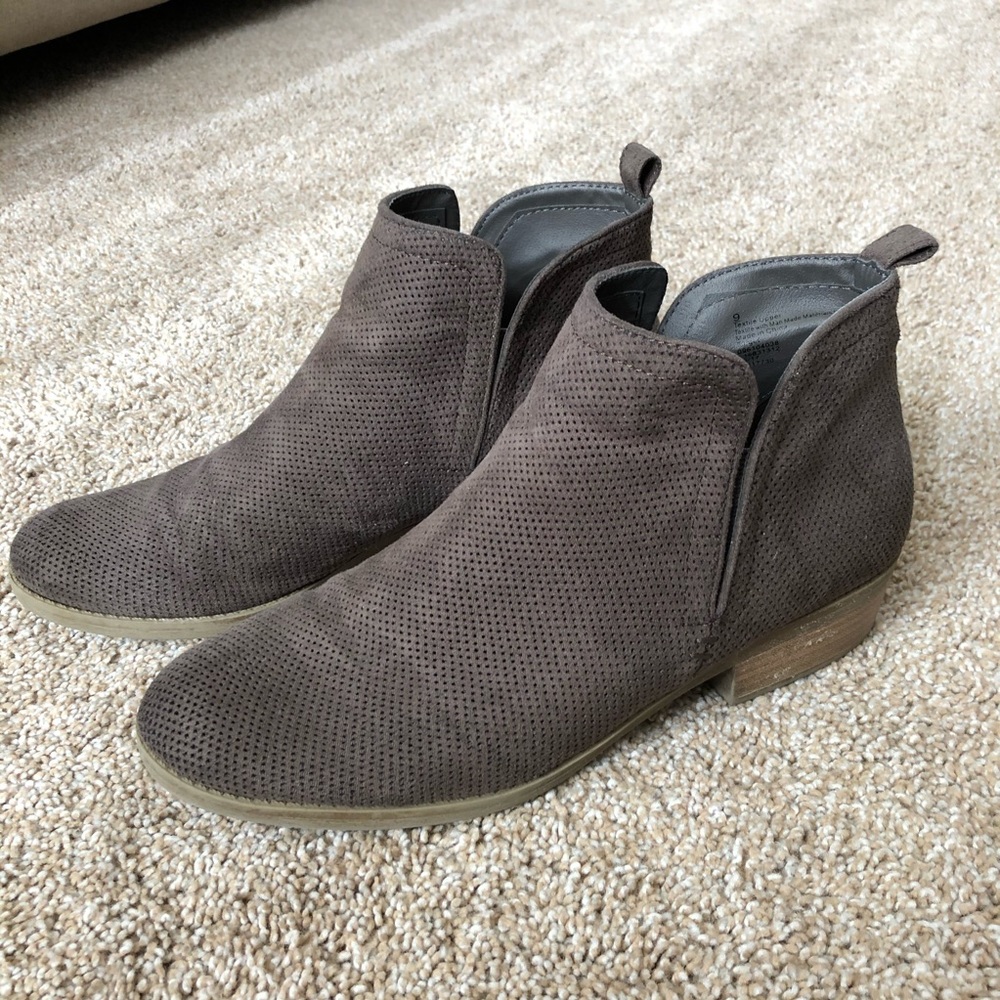 Taupe Ankle Booties